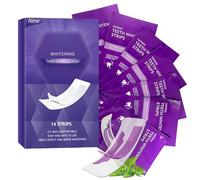 Tiras Blanqueadoras Dentales Amarillas Profesional, Blanqueamiento de Acción Rápida,Elimina Manchas,Sonrisa Iluminada, Sabor a Menta,Fáciles de Usar,Ideales para Todo Tipo de Dientes (1Piezas)
