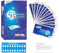 Tiras Blanqueadoras Dientes White White-Strips Blanqueador de Dientes Blanqueamiento Dental Teeth Whitening Strips - Seguro para Esmalte 14 Sesiones Blanqueador Dental 28 Piezas Refresca Respiración