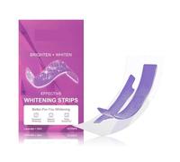 Tiras Blanqueadoras Moradas, Eliminan Las Manchas Difíciles, Reducen El Amarilleamiento, Seguras for El Esmalte, Brillo Duradero(3pcs)