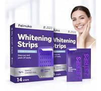 Tiras Blanqueadoras Moradas, Fáciles de Usar, Efectivas para Reducir Manchas en los Dientes, Tratamiento de 30 Minutos para un Sonrisa Natural (2)