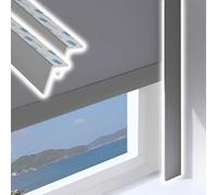 Tiras bloqueadoras de luz para ventana, rieles laterales personalizables para trabajo de turno nocturno, paneles opacos de PVC para habitación de bebé