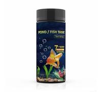 Tiras de acuario 7 en 1 para agua salada dulce, kit de prueba de estanque, resultados rápidos en 30 segundos, fácil lectura de inmersión, 1 tubo (nuevo)