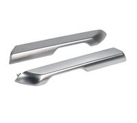 Tiras de ajuste de asiento para autobiografía de Range Rover, tira reflectante cromada para asiento delantero L0084920 L0084921, par plateado galvanizado