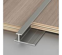 Tiras de aluminio para Flo, barras de metal antideslizantes, borde Ed Protect, verde oscuro, 12,5 mm - andFlo Solut