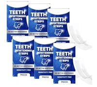 Tiras de blanqueamiento de dientes moradas, blanqueamiento suave para dientes sensibles, 4 veces eficaz para eliminar manchas, tiras antideslizantes a prueba de fusión, cuidado de dientes más blancos