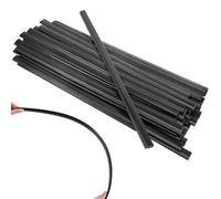 Tiras de borde para láminas de piscina - Clips de superposición para láminas de piscina sobre el suelo | Reemplazo negro para clips de banda de borde para piscinas redondas ovaladas accesorios