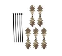 Tiras de Camuflaje Envolvente | 5 Piezas de Tiras de Camuflaje para Caza - Equipo de Exteriores con 5 Bridas para Entrenamiento en Terrenos Áridos y Ejercicios de Supervivencia | Entusiastas y Jugador