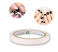 Tiras De Cinta De UñAs Arte Adhesivo De UñAs Consejos De Arte De GuíA Creativa De Bricolaje Suministros De De Convenientes Herramientas De Manicura De Pegatinas De 1 Rollo