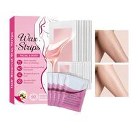 Tiras de Depilación Facial y Bikini | Tiras Depilatorias para Rostro Piernas Brazos Axilas Bikini para Mujer Hombre en Casa