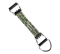 Tiras De Estiramiento Para Ejercicio | Extensor De Resistencia De Látex Natural De 3 Agujeros | Pecho Expander Ajustable con Mango Culturismo Accesorios Gimnasio Hogar Músculo