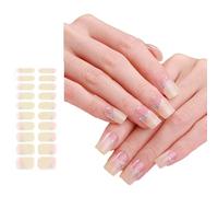 Tiras de gel Necesarias Láminas de gel Semiendurecidas Uñas Tiras de barniz Pegatinas de arte de uñas Decoración de uñas