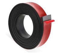 Tiras de Goma Autoadhesivas 25 mm*2 mm*4 m, Rollos de Goma Sólida,Tira de Goma de Neopreno,Para Sellos de Bricolaje, Cubiertas, Protección de Revestimientos de Pisos, Aislamiento