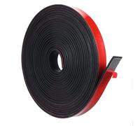 Tiras de goma autoadhesivas, 4,5 m x 12,5 mm x 1,5 mm, de neopreno, para juntas de goma, para juntas de goma, DIY, protección de suelos, protección contra golpes, antideslizante