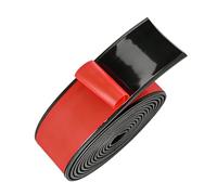 Tiras De Goma De Neopreno, (25mm x 2mm x 3m) Tiras de Gomas, Perfiles de Gomas Autoadhesivos, Alfombrilla de Goma, para el Sellado DIY, Tira de Sellado, No Hace Falta Clavos, Negro