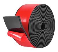 Tiras De Goma De Neopreno 50mm*2mm*3m Lámina De Neopreno Adhesiva Láminas Goma Adhesiva Rollo para Juntas De Bricolaje Revestimientos De Suelos Antivibración