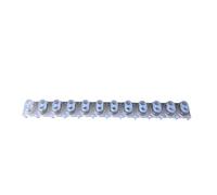 Tiras de goma para teclas, botón de silicona, resistente a la temperatura, goma conductora para mantenimiento de instrumentos electrónicos, piano, teclas conductoras, tiras de contactos