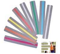 Tiras de Guía de Lectura, 8 pcs Regla de Lectura, Guía de Lectura Tiras, Tiras de Lectura Guiadas para Aliviar el Estrés Visual, Dislexia, ADHD (Multicolor)