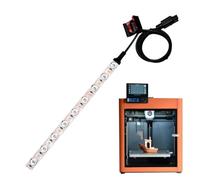 Tiras De Iluminación LED - Accesorios De Actualización De Tiras De Luz Para Impresoras 3D, Tirass De LED Para Impresoras 3D | Accesorios Profesionales Con Cable, Lámpara De Diseño Magnético Para