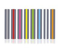 Tiras de Lectura Guiadas de Colores, 8 Piezas Regla de Seguimiento de Lectura para Niños y Estudiantes, Ayuda Educativa para Mejorar la Lectura y Comprensión de Textos