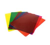 Tiras de lectura guiadas para niños, 6/8 Uds, resaltan la superposición colorida, marcapáginas de PVC, ayuda para niños, guía para estudiantes