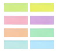 Tiras de lectura para niños - 6 superposiciones de colores compatibles con marcadores, dislexia y TDAH, reduce el estrés visual mediante un seguimiento eficaz de la regla