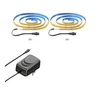 Tiras de LED COB JOR 100,0cm blanco cálido plano 21,38W c/u 1079lm juego de 2