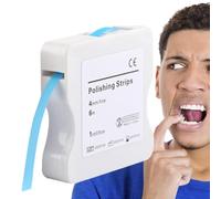 Tiras de lijado de dientes | de dientes para lijar | Pulidora de resina universal, para astillada, Kit de pulido, herramienta de limpieza, papel de lija a