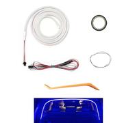 Tiras de luz LED decorativas para maletero de coche, textura de silicona, señales de iluminación de fábrica para varias ocasiones