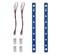 Tiras de luz LED para impresora 3D AD5X AD5M, juego de 4 piezas con soportes y configuración simple, luz de impresión de iluminación de nergética de 24 V