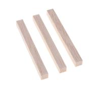 Tiras de madera sin terminar Madera sin terminar de Color madera Natural, palo cuadrado Balsa, bloque varilla 30x30mm for adornos fabricación modelos(130x30x30mm)