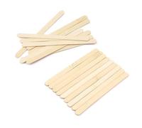 Tiras de madera sin terminar Palitos de paleta, palitos madera Natural 11,4 CM longitud, helado artesanales, Accesorios for paletas(11.40cm)