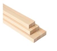 Tiras de madera sin terminar Tira de madera Basha for 20 piezas, palos artesanales, modelo garrote cuadrado for manualidades, accesorios bricolaje for tallado construcción(2x10x200mm)
