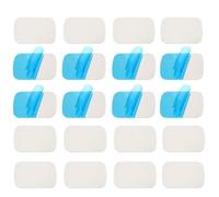 Tiras De Metal Con Respaldo Adhesivo, 20 Piezas De Pegatinas De Repuesto Rectangulares for Placas De Metal, for Iluminación Debajo De Mostradores Y Gabinetes. Hojas De Imán Adhesivo De Repuesto Univer