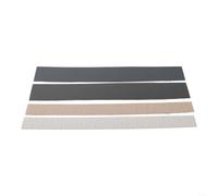 Tiras de papel de lija para nivelación de trastes, kit de configuración de guitarra de grano 4 para herramientas Luthier, guitarra eléctrica para pulir trastes, 20 cm (B)