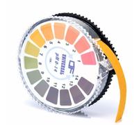 Tiras de Papel Reactivas de pH Universales Rollo de Tiras de Prueba de pH, 5m Rango Completo de Medición de pH de 0-14