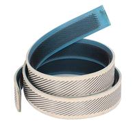 Tiras de pinza, 39.4x1.3in Punch Aguja Marco Pinza Alfombra Tira de Enganche Correa de Cuero de Imitación para Tejidos de Alfombra Crossing Stitch Proyectos