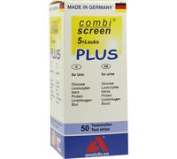 Tiras de prueba de crema combinada, 5 + Leuko Plus, 50 unidades