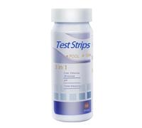 Tiras de prueba de piscina y SPA, papeles de prueba para la calidad del agua, 50 tiras de papel de prueba ácido-base | Papel de prueba de ácido residual de piscina para