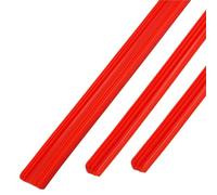 Tiras de repuesto de silicona for escobillas de limpiaparabrisas de coche Tipo Escobilla de limpiaparabrisas de 8 mm 14"16"17"18"19"20"21"22"24"26"28"(1pcs 16 inch)
