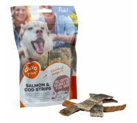 Tiras de salmón y bacalao para perro - Duvo Plus - Cantidad: 150 g