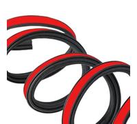 Tiras de sellado de goma for coche, burletes de doble capa impermeables e insonorizados for puerta, maletero y capó, universales(12x11 12m)