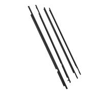 Tiras de sellado de ventanas Compatible Con Lexus Para GX470 2003 2004 2005 2006 2007 2008 2009 Burlete Para Ventana De Coche 75711-60061 75712-60061