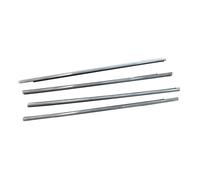 Tiras de sellado de ventanas Compatible Con Mitsubishi Para Outlander 2013-2018. Burletes Para Cristales De Ventanas De Puertas Laterales. Números De Pieza: 5727A293 Y 5757A294.