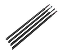 Tiras de sellado de ventanas Compatible Con Suzuki Para SX4 Hatchback OEM 83811-56K00-000 4 Piezas De Burletes Para Ventanas De Coche, Molduras De Puertas Y Cristales, Cinta De Sellado