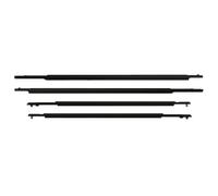 Tiras de sellado de ventanas Compatible Con Toyota Para Prius 2010 2011 2012 2013 2014 2015 Burlete De Goma Para Ventana De Coche, Moldura De Cristal De Puerta Lateral