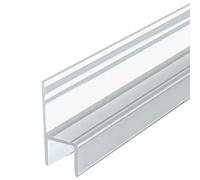 Tiras de sellado impermeables de silicona resistentes para puerta de vidrio para mantener limpio y seguro el entorno del baño, sello de puerta de vidrio