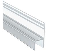 Tiras de sellado impermeables de silicona resistentes para puerta de vidrio para mantener limpio y seguro el entorno del baño, sello de puerta de vidrio