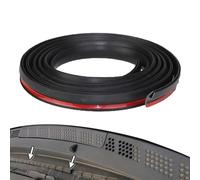 Tiras de sellado para automóviles, en forma de H, para parabrisas delantero, barrera de goma flexible, solución de bloqueo de ruido del viento del vehículo, ajuste universal para SUV, camiones