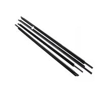 Tiras de Sellado Tira De Sellado Burlete Goma Para Ventanas Exteriores Coche 4 Uds., Para Lexus Para LX570 2008-2021 Tira Sellado Puerta Coche(Black)