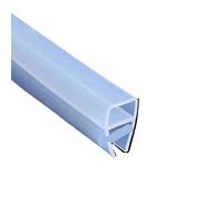 Tiras De Silicona For Sellado Puertas Vidrio, 6 A 12 Mm, For Baño, Ducha, Retención Agua, Burlete For Ventanas, Balcones Y Tira de Sellado Transparente(U-Type,10M,12mm)